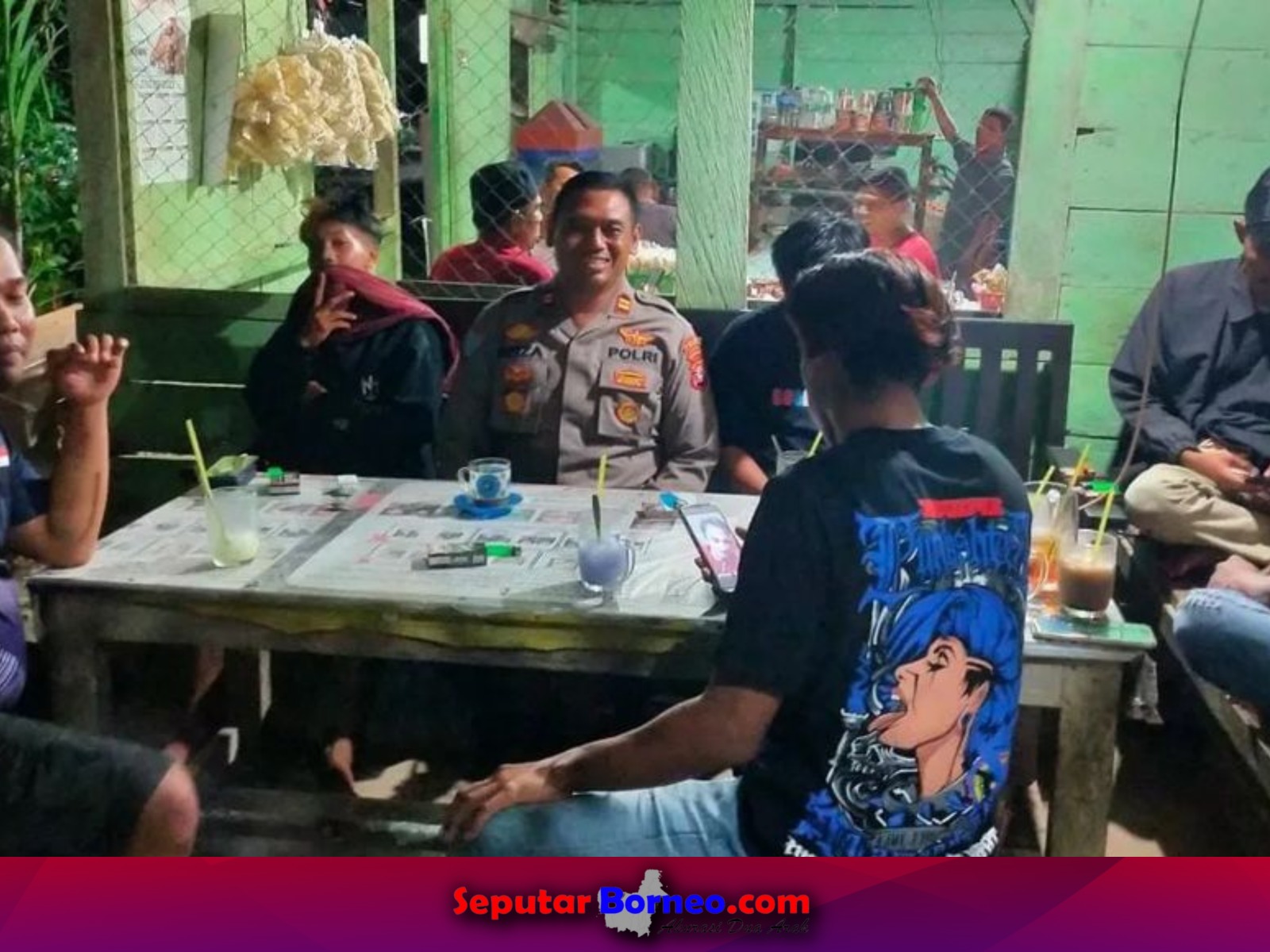 Cegah Kriminalitas, Polres Lamandau Lakukan Patroli Dialogis di Jam Rawan