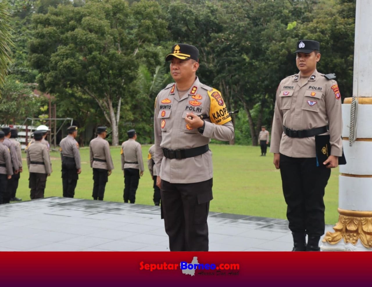 Kapolres Pimpin Sertijab Wakapolres dan Kasatreskrim Lamandau