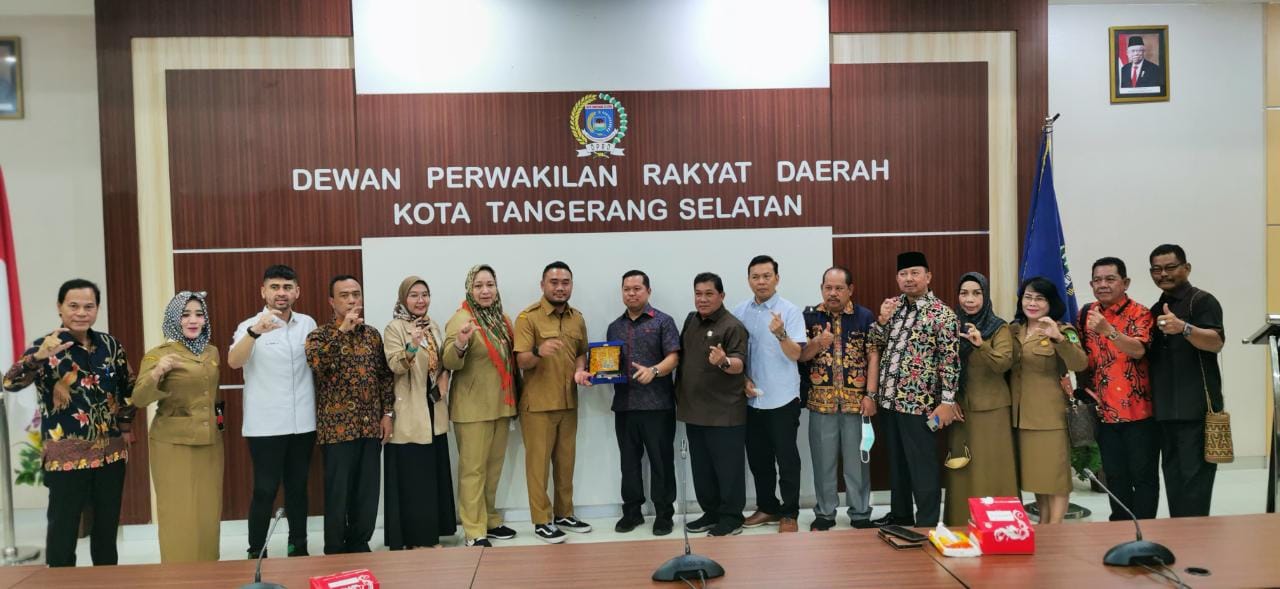 Kunjungan Banmus dan Banggar DPRD Kapuas ke DPRD Tangerang Selatan, Ini Dibahas