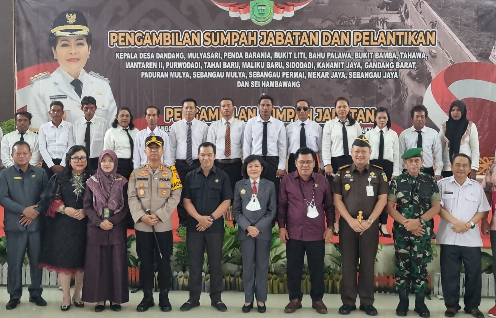 20 Kades Dilantik, Ini Pesan Kapolres Pulpis