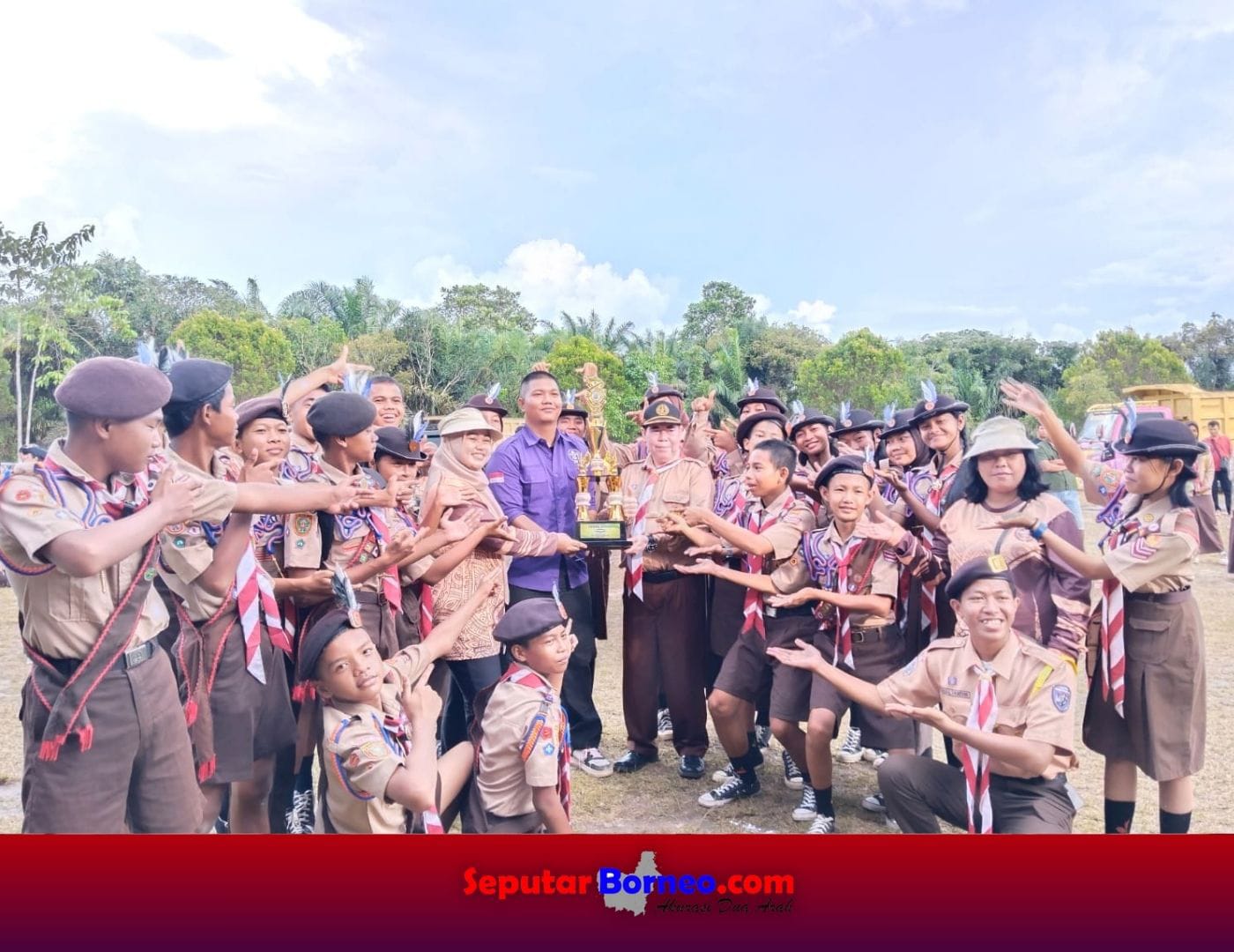 Ratusan Peserta Antusias Ikuti Penutupan Kemah Bhakti Lomba Prestasi Pramuka Ke IX 2025