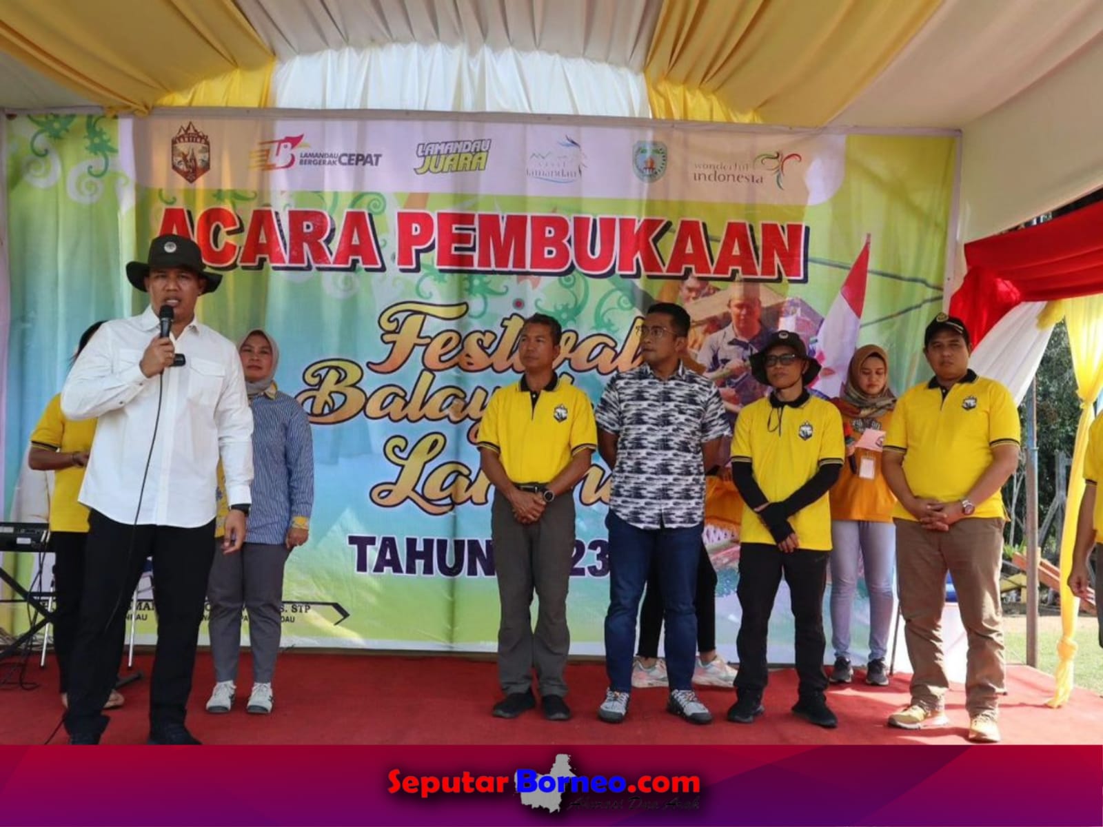 Bupati Festival Balayah Lanting Optimalkan Sektor Pariwisata