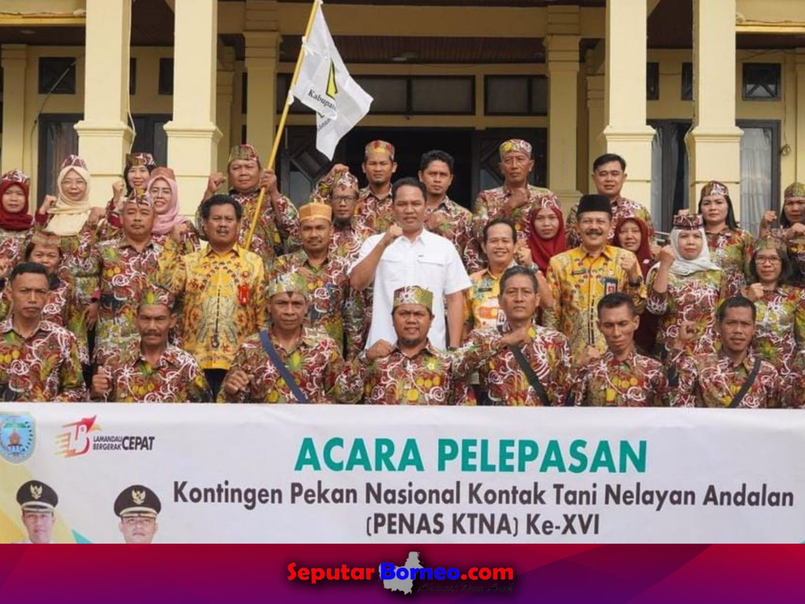 Kontingen KTNA Lamandau Ikuti PENAS