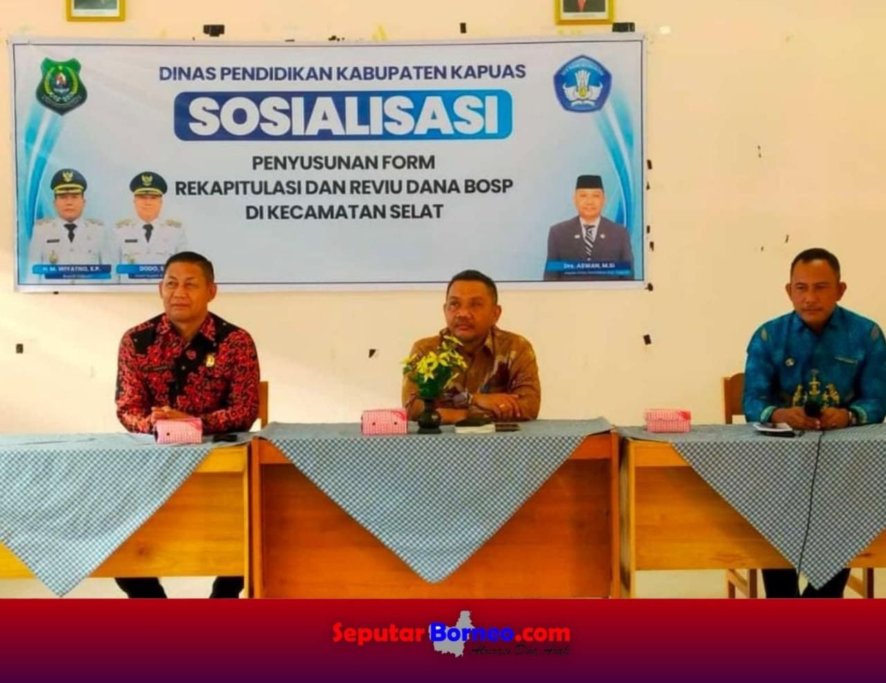 Disdik Sosialisasi Penyusunan Form Rekapitulasi dan Reviu BOSP