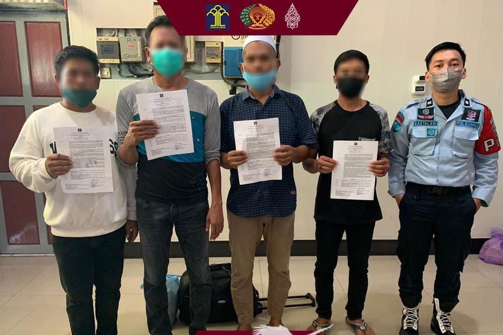4 WBP Dapat Program Asimilasi di Rumah, Ini Pesan Kepala Rutan