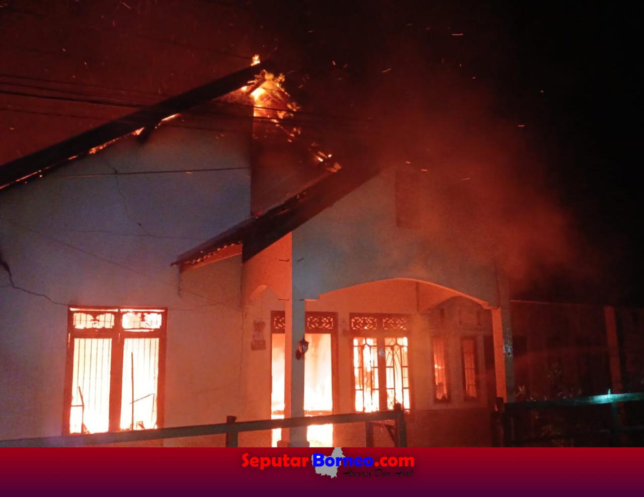 Kebakaran di Palangkaraya, Tiga Rumah dan Kendaraan Ludes Terbakar