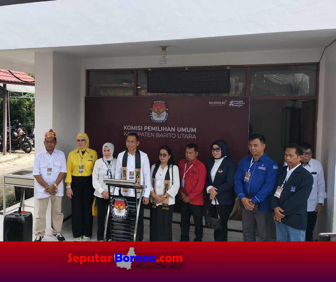 Jimmy-Irianty Resmi Daftar di KPU Barito Utara
