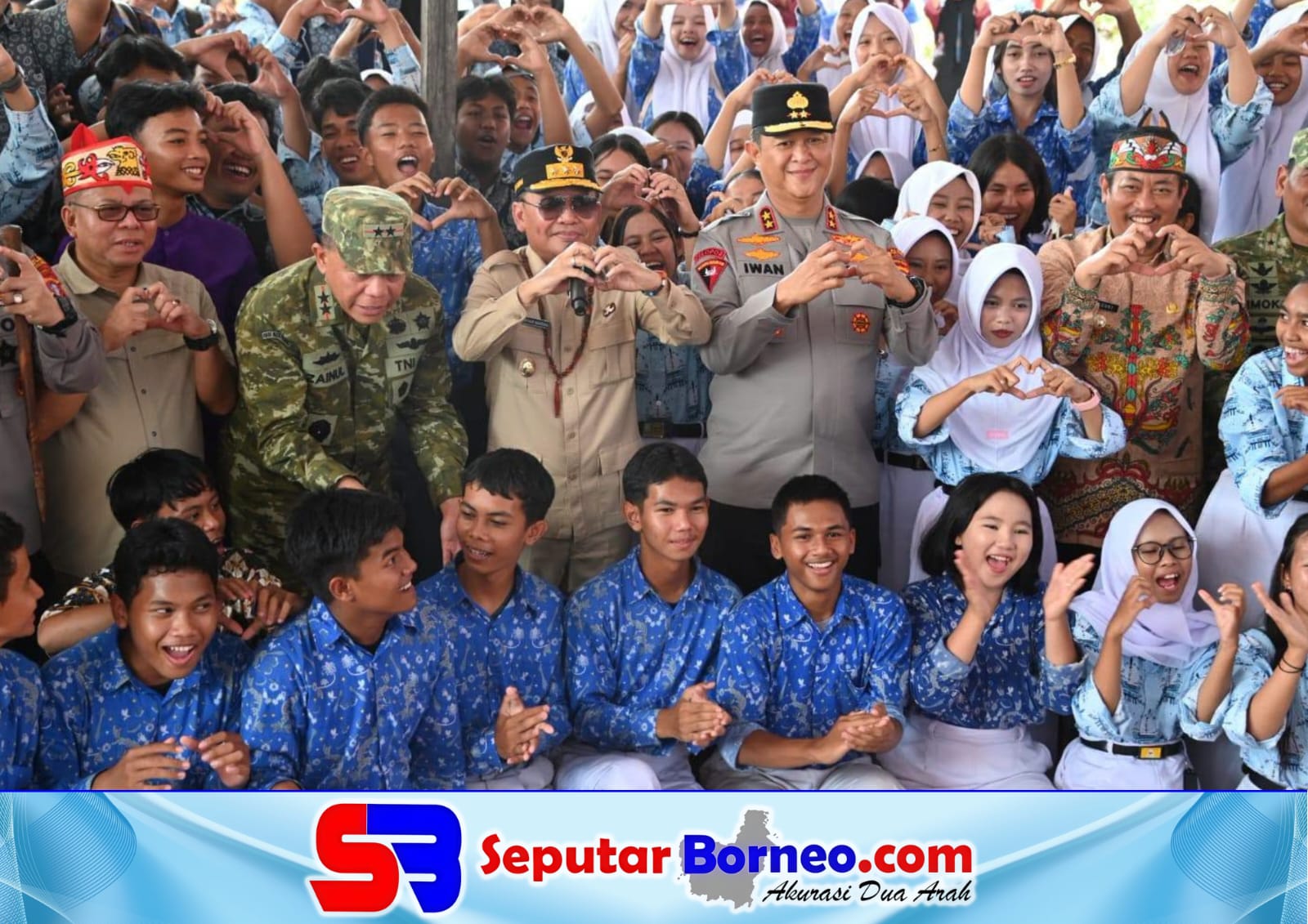 Kunjungi SMAN 1 Balai Riam, Gubernur Kalteng Tekankan Pendidikan dan Bahaya Narkoba