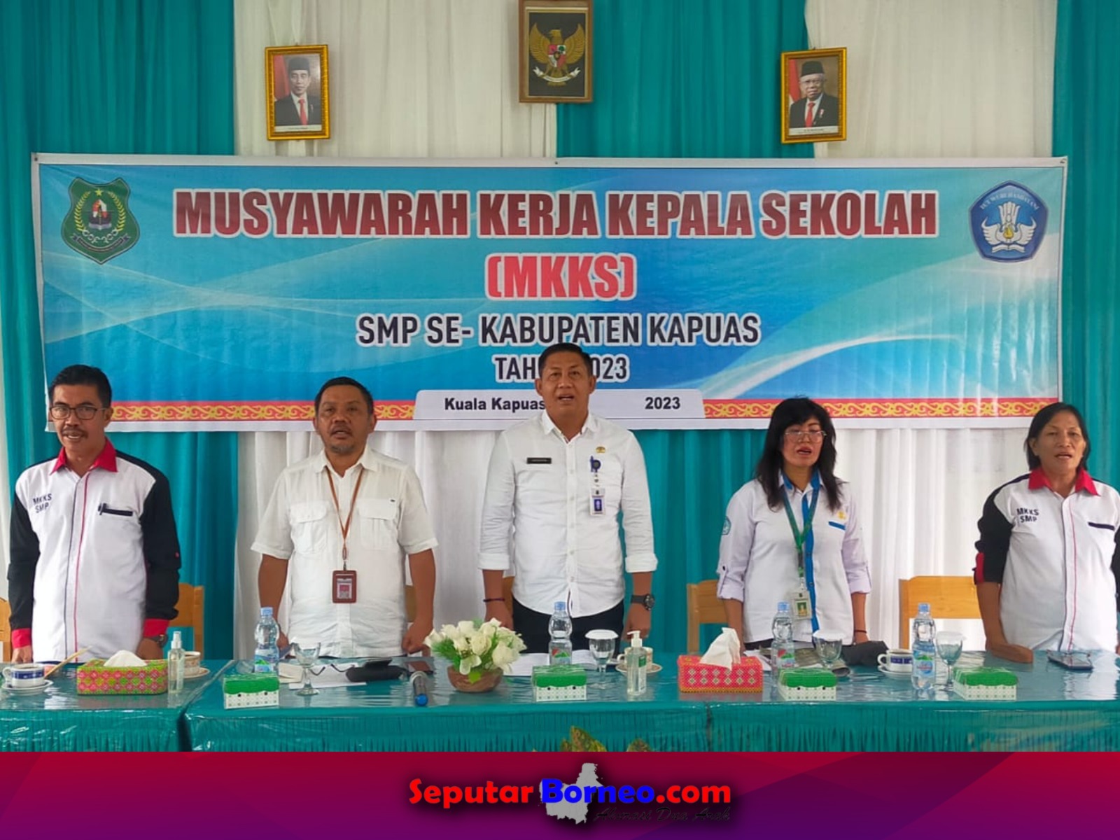 Kadisdik Kapuas Hadiri MKKS SMP