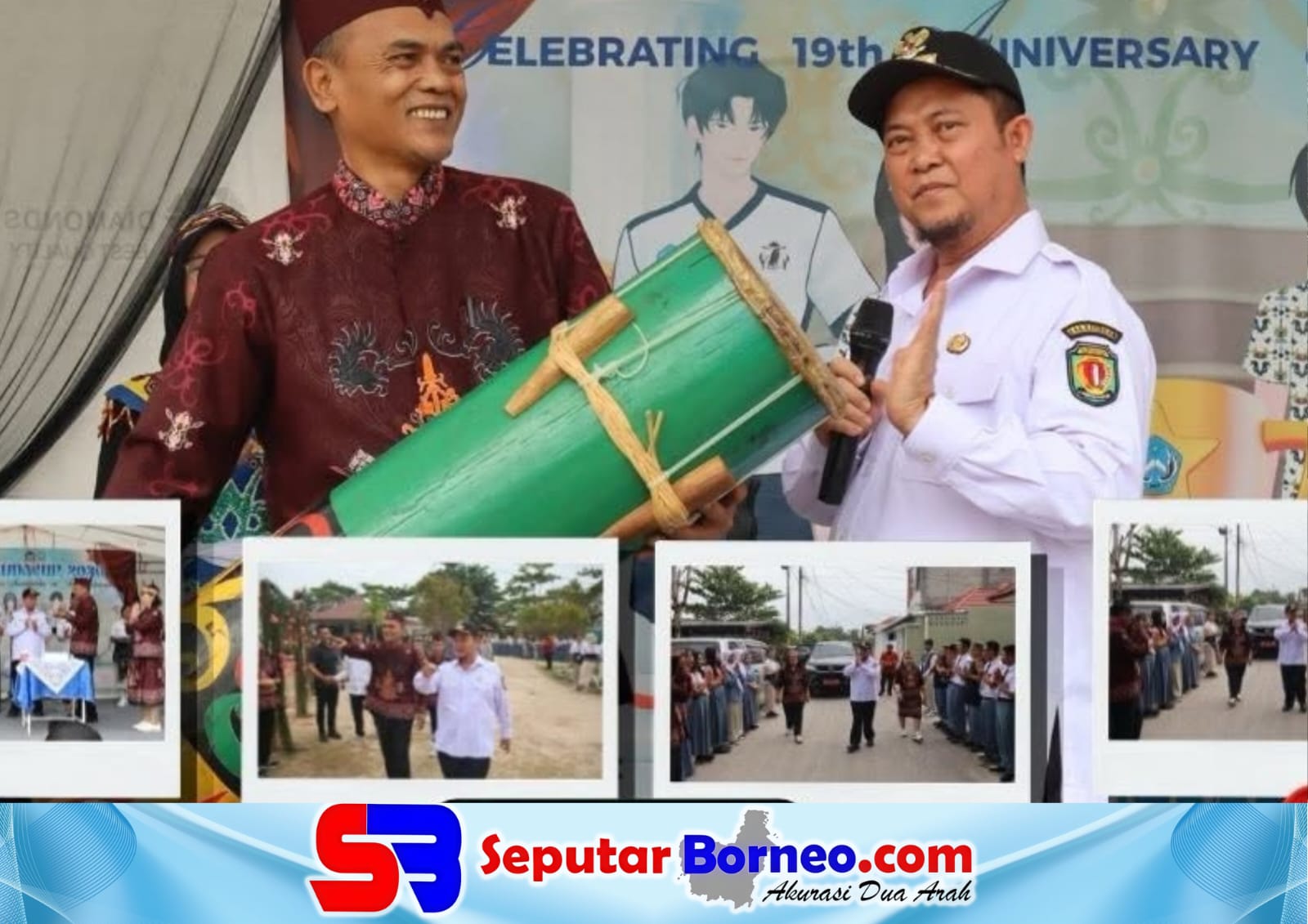 HUT ke-19 SMAN 2 Kasongan Meriah, Bupati Katingan Apresiasi Kreativitas Siswa