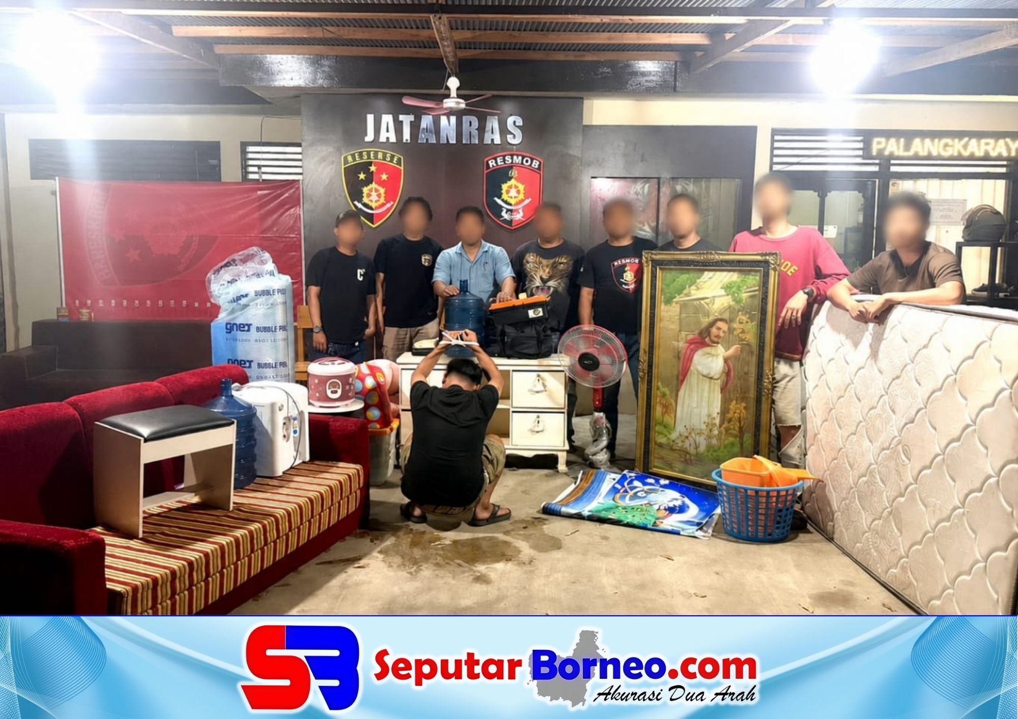 Pulang Kerja, Warga Palangka Raya Kaget Rumah Dibobol dan Barang-Barang Raib