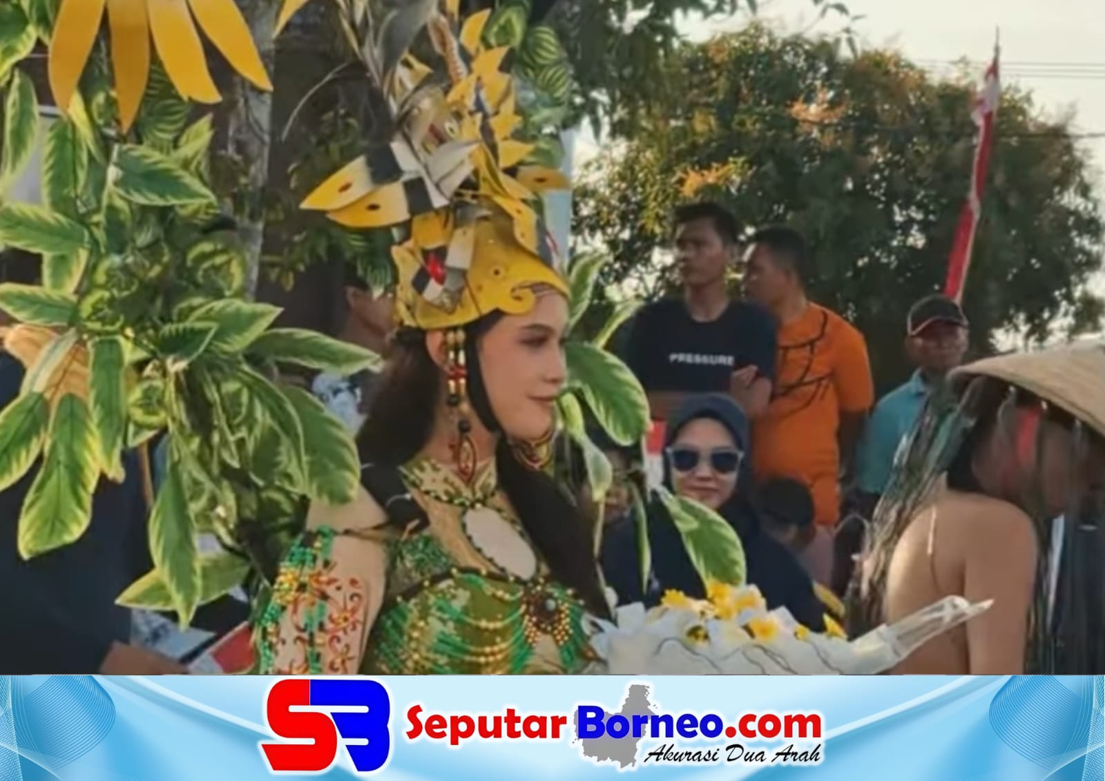 Karnaval HUT Seruyan Meriah, Warga Tumpah Ruah Saksikan Pawai