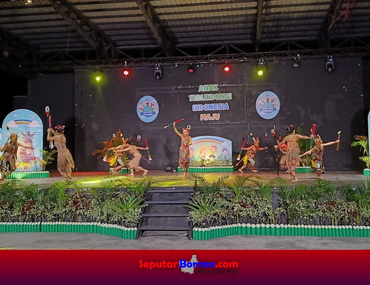 Peringati Hari Anak Sedunia 2025, UPT Taman Budaya Kalteng Fasilitasi Ekspresi Seni Anak