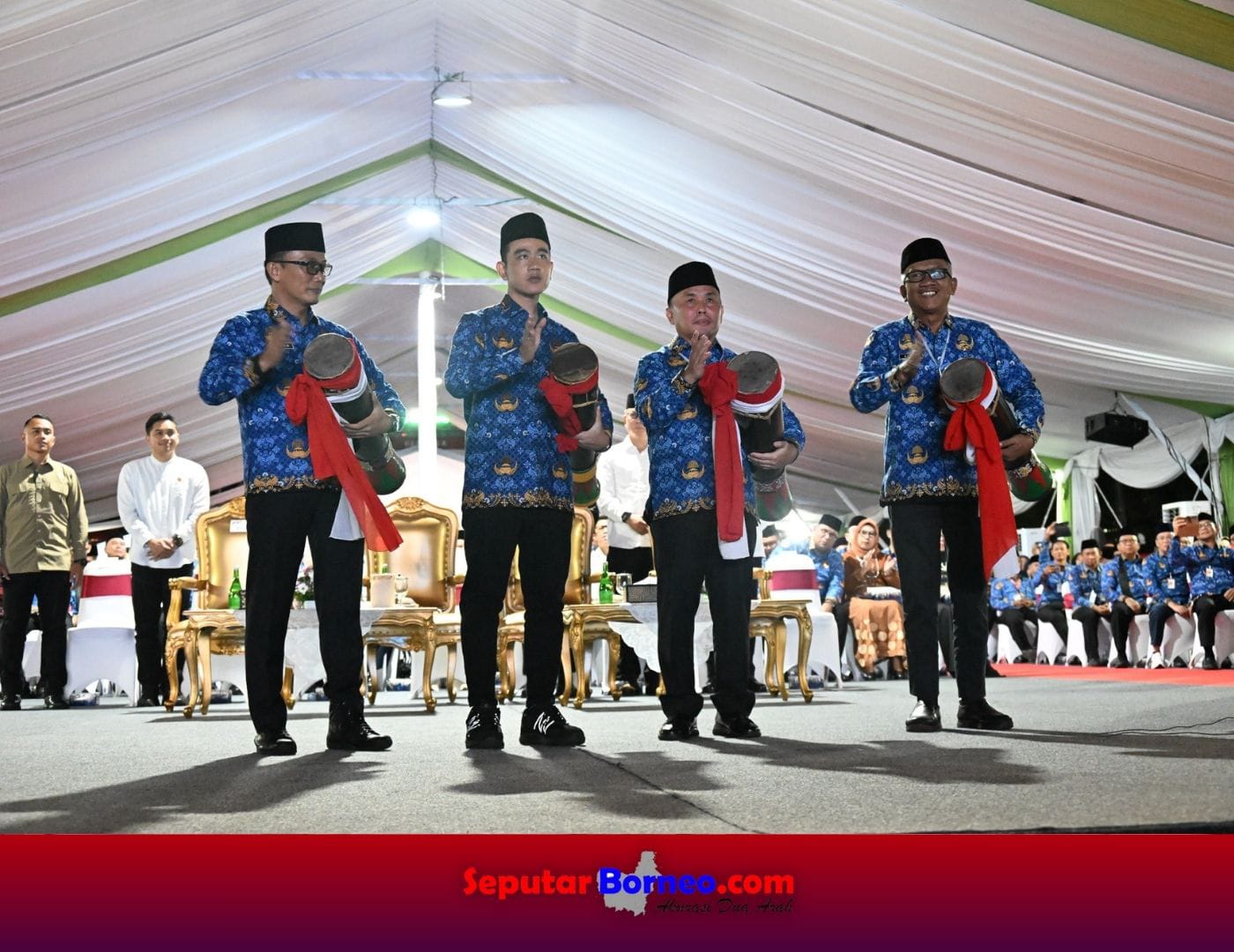 Mewakili Presiden Prabowo, Wapres Gibran Buka MTQ VII Korpri Tingkat Nasional