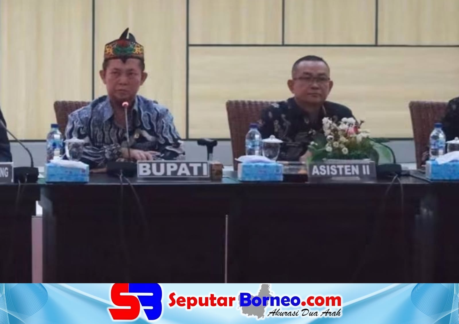 Bupati Katingan, Saiful membuka rapat TEPRA dan Rakorda Triwulan III tahun 2026. (FOTO: ISTIMEWA)