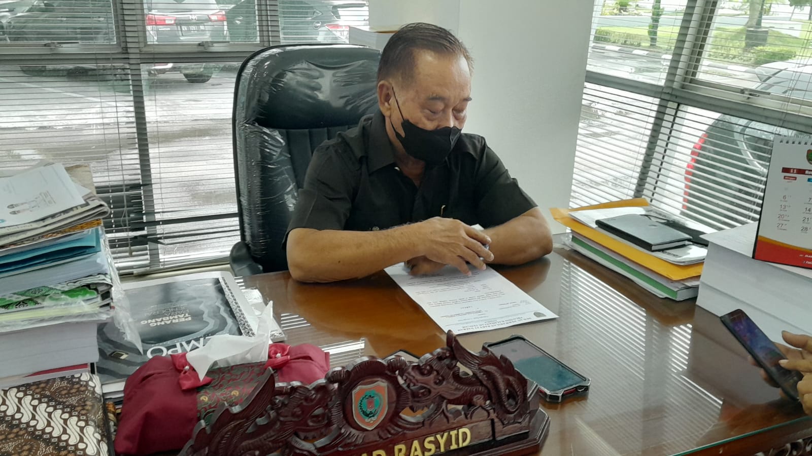 Ketua Komisi II DPRD Kalteng Berharap Lokasi Pencari Emas di Bukit Naga Dijadikan  WPR