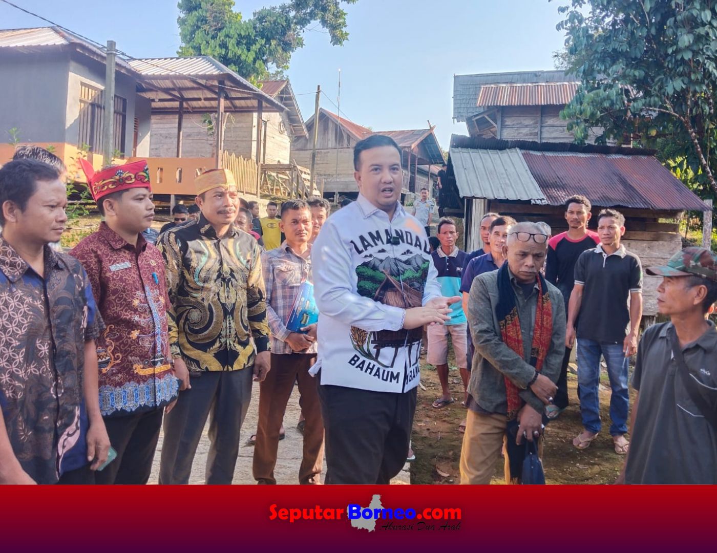 Bupati Lamandau Apresiasi Ketahanan Pangan Desa Bintang Mengalih