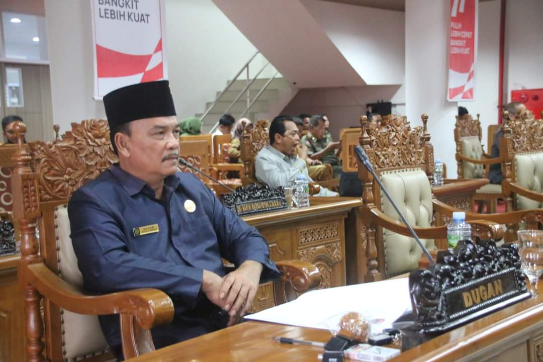 Dugan Berharap Lahirnya Perda Menjadi Daya Dorong Pembangunan