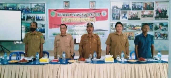 Pemdes Mantaren II Gelar MusrenbangDes