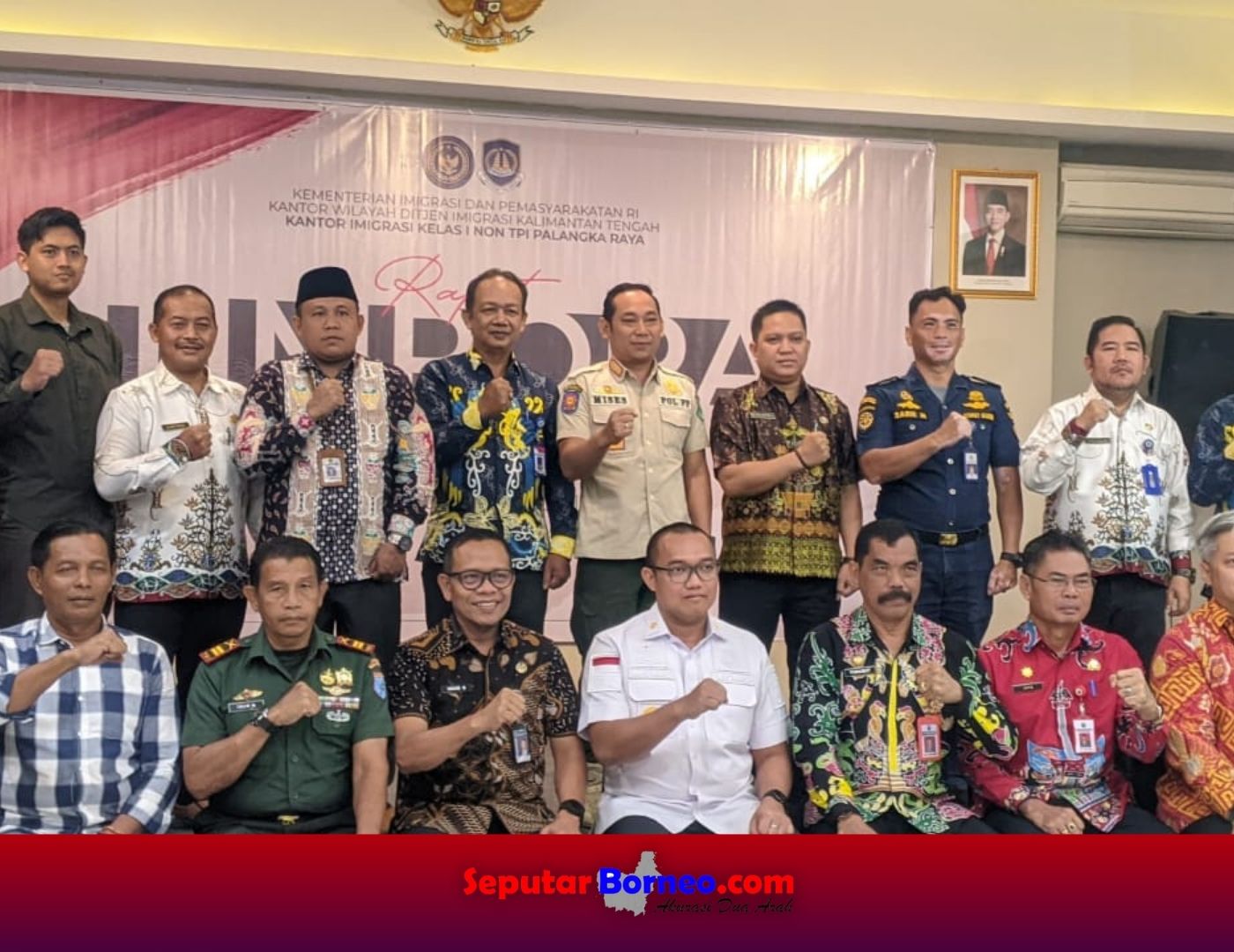 Tingkatkan Sinergi Pengawasan, Kantor Imigrasi Palangka Raya Gelar Rapat Tim PORA di Kapuas