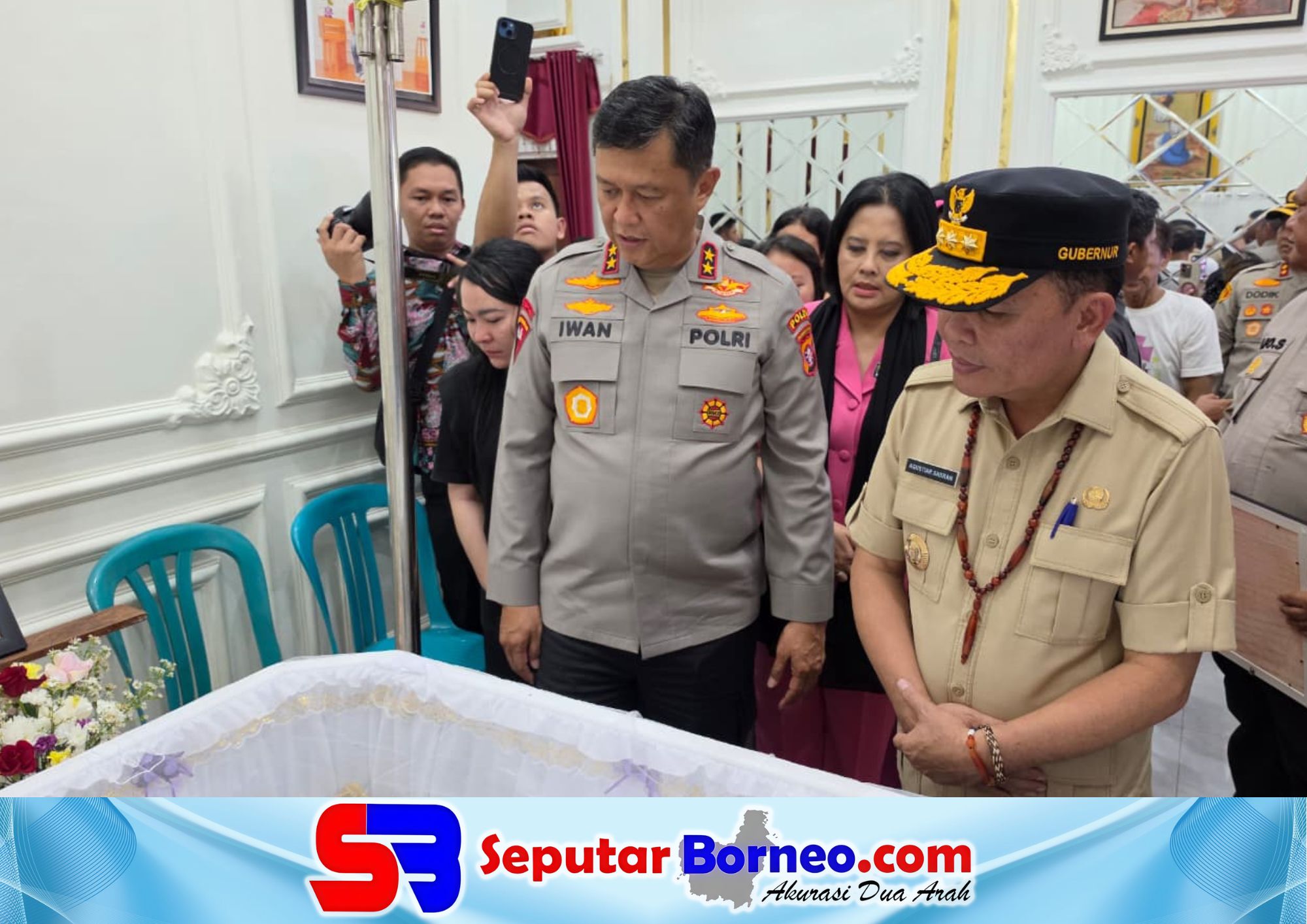 Gubernur Datangi Rumah Duka, Sampaikan Bela Sungkawa kepada Keluarga Almarhum Aipda Yudhi