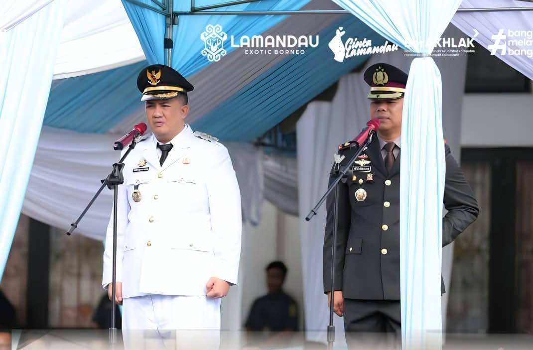 Bupati Lamandau Pimpin Upacara Hari Bhayangkara ke-80, Bacakan Amanat Presiden