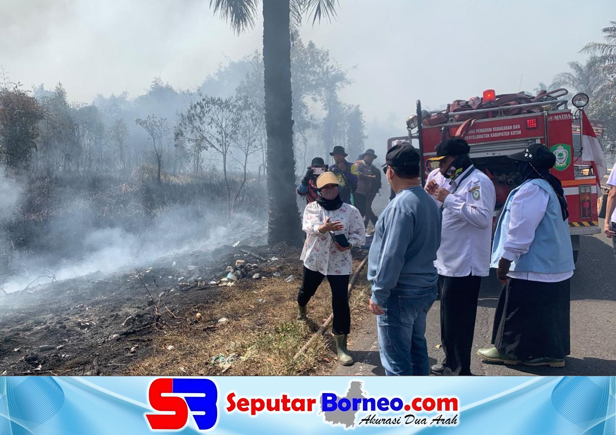 Semua OPD Kotim Turun Tangani Karhutla