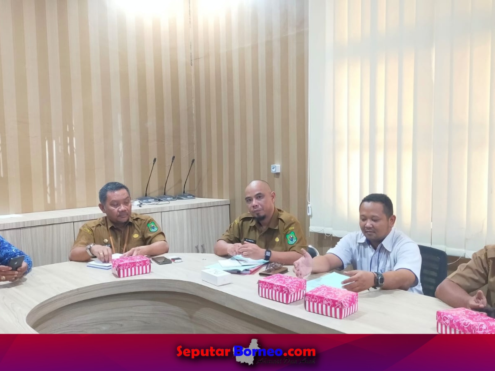 Disdik Kapuas Kunjungi Disdik Batola