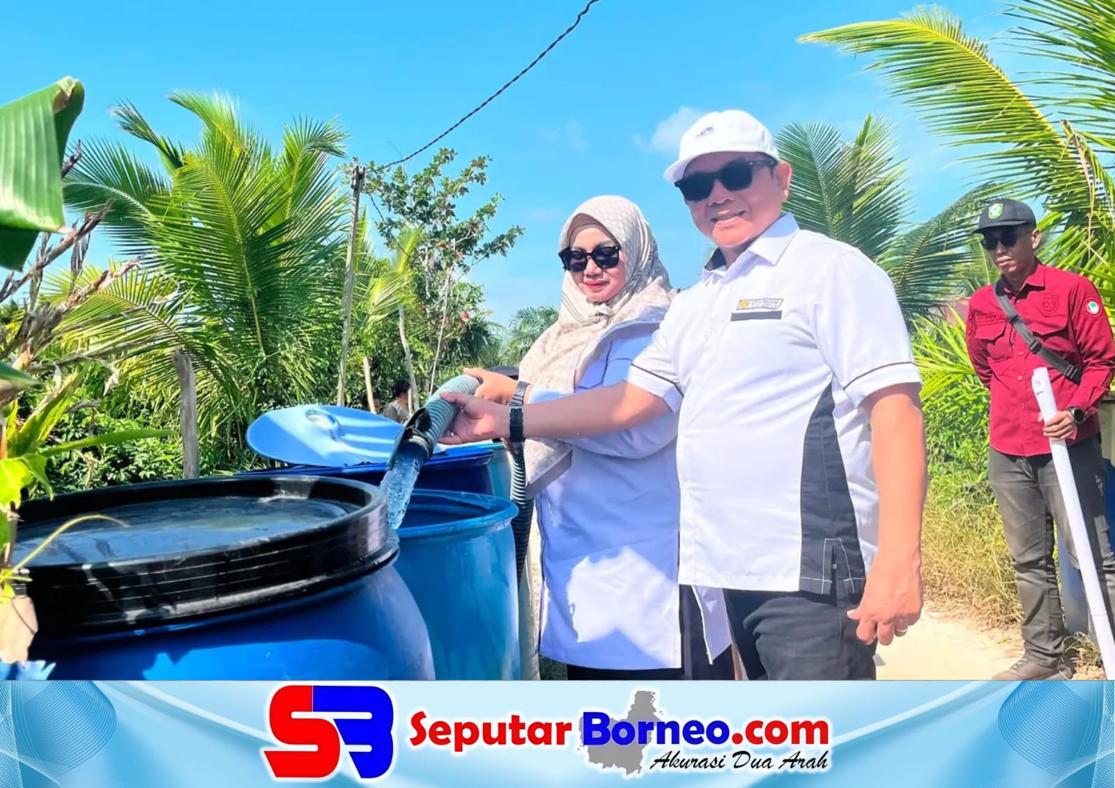 Irawati Tinjau Distribusi Air Bersih ke Desa Terdampak Kemarau