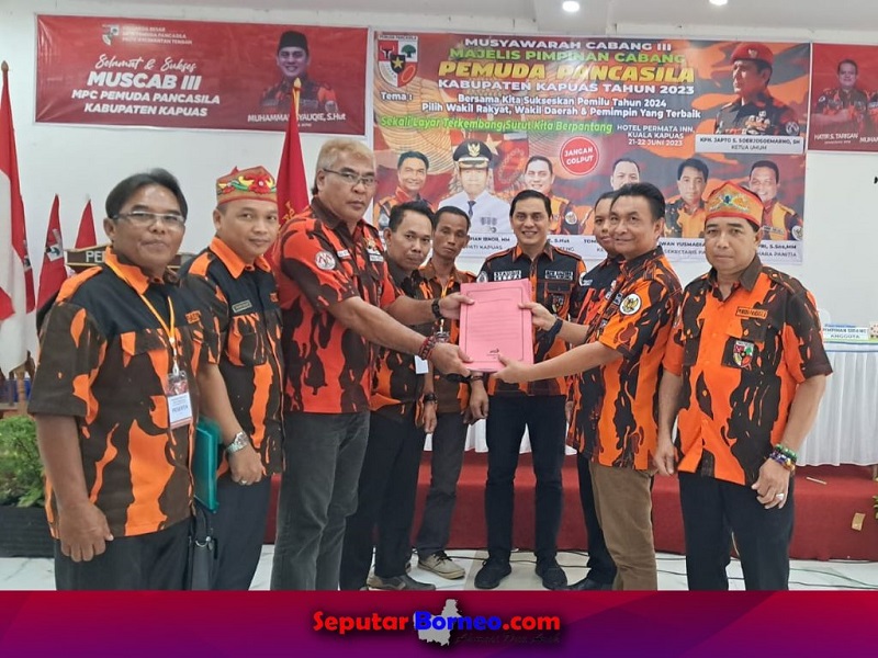 Kedua Kalinya Risbend Asmin Pimpin Pemuda Pancasila Kabupaten Kapuas