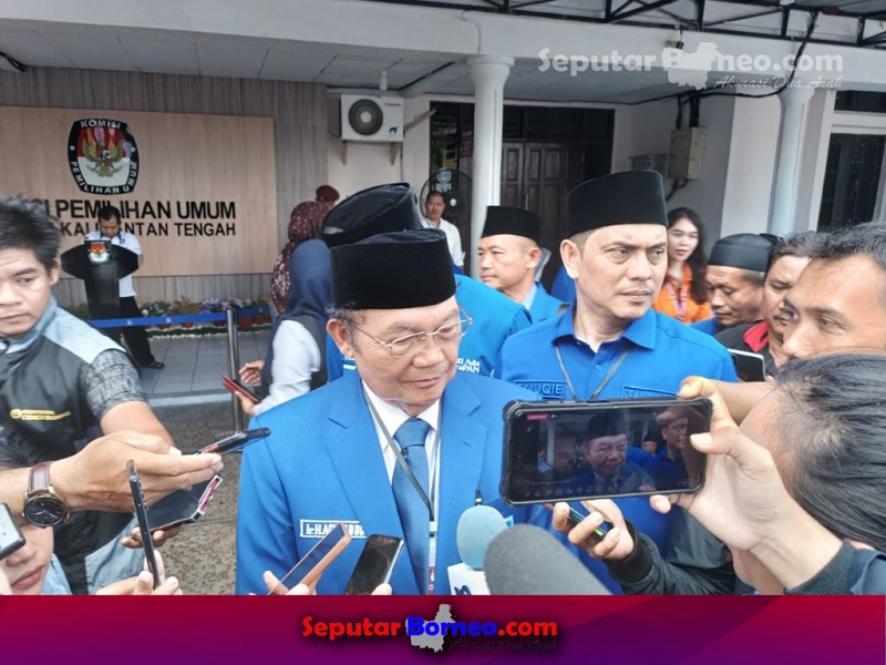Ketua DPW PAN Kalteng, H Achmad Diran. (FOTO:YUDHA)