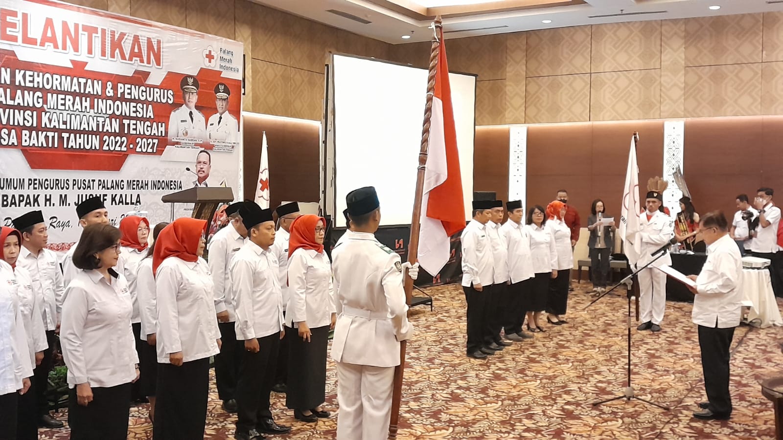 Nuryakin Dilantik Jadi Ketua PMI Kalteng Periode 2022-2027