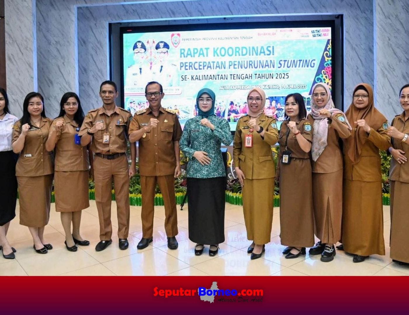 Wakil Bupati Lamandau Abdul Hamid Hadiri Rakor Percepatan Penurunan Stunting 2025