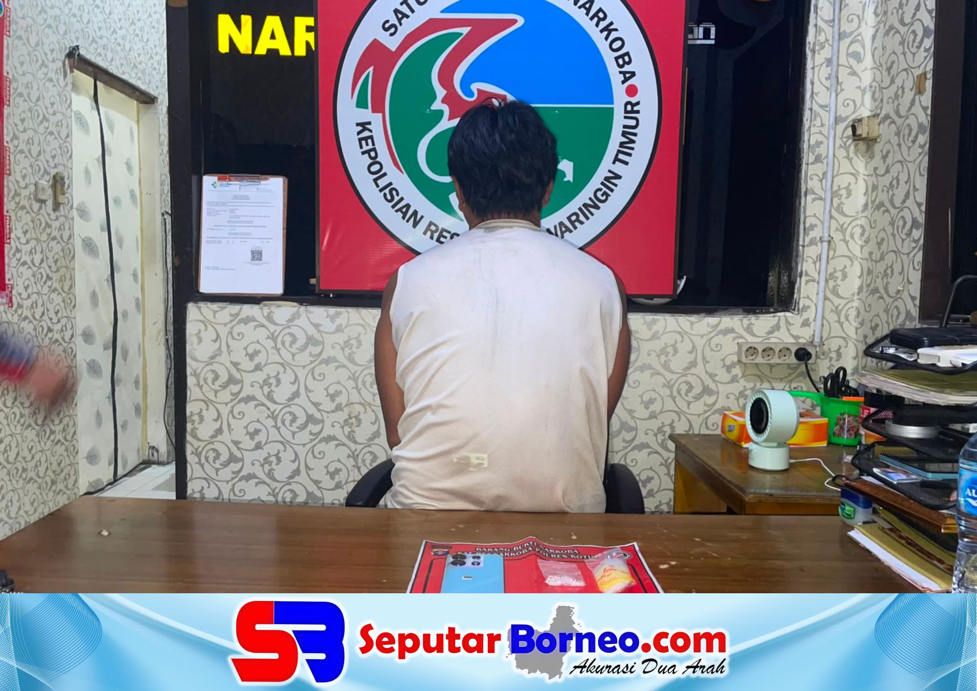 Polisi Gerebek Rumah di Parenggean, Pria 46 Tahun Diamankan Bersama Barang Bukti