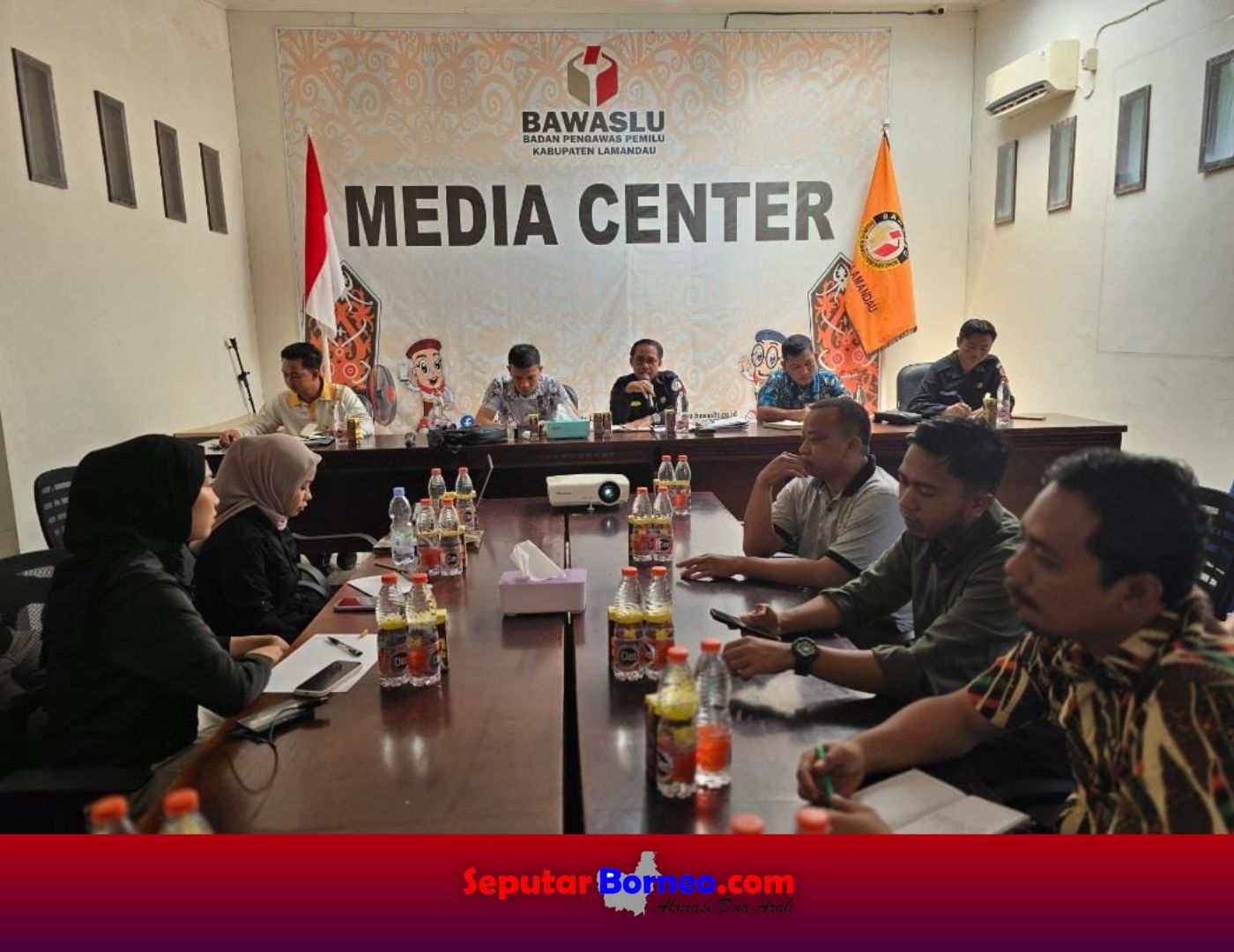 Sentra Gakkumdu Lamandau Rapat Terkait Dugaan Pelanggaran Pemilu