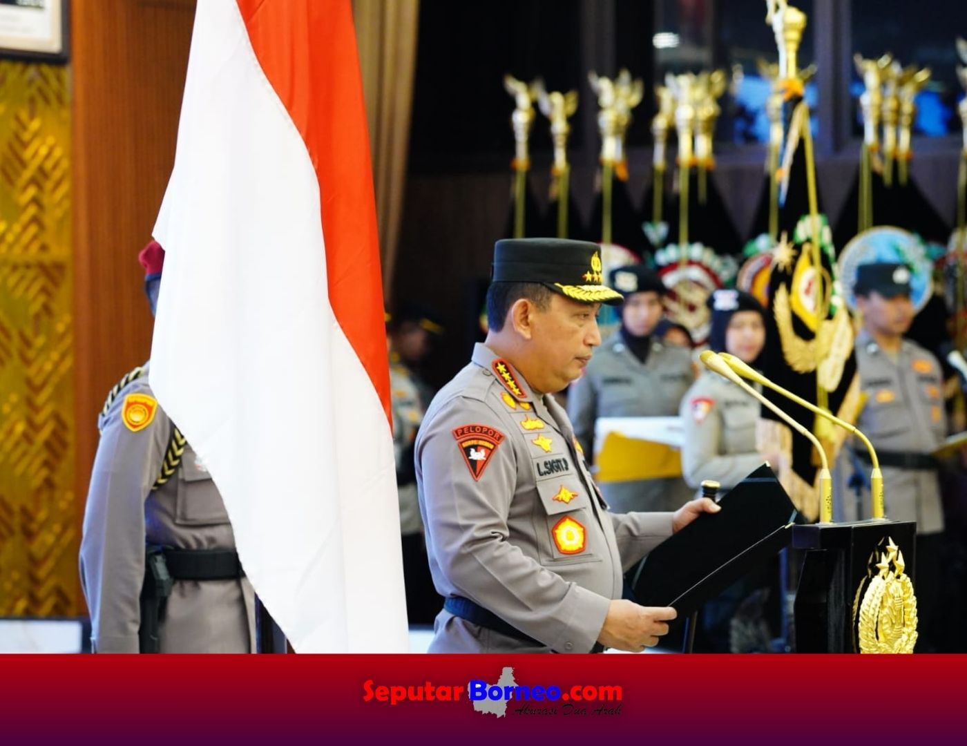 10.548 Polisi Naik Pangkat jadi Perwira Polri