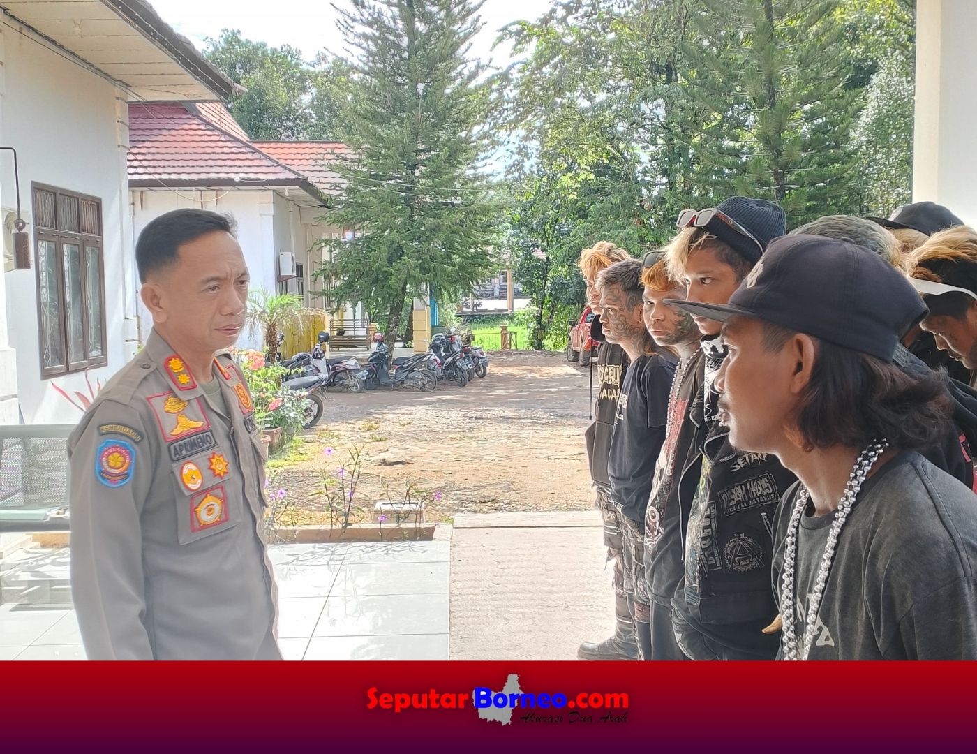 Satpol PP Lamandau Amankan 12 Anak Punk