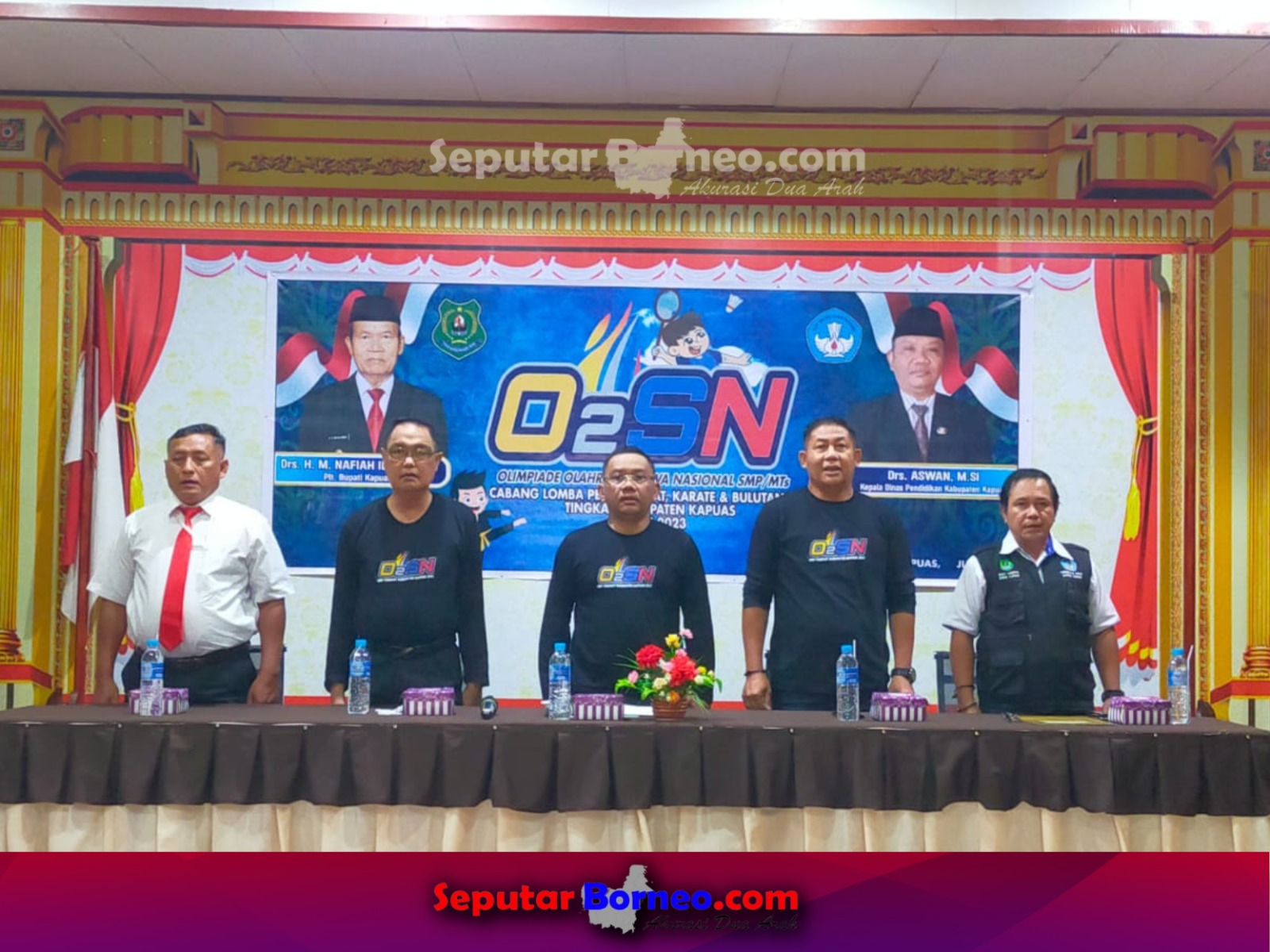 Kadisdik Kapuas Buka O2SN Tingkat SMP