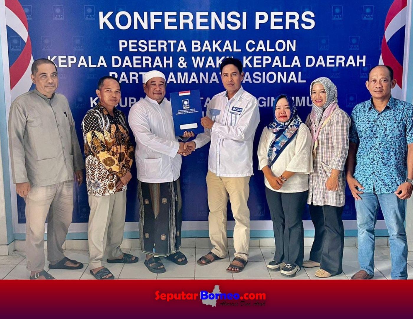 Maju Pilkada Kotim, Habib Ahmad Alhabsyi Daftar Kelima Partai