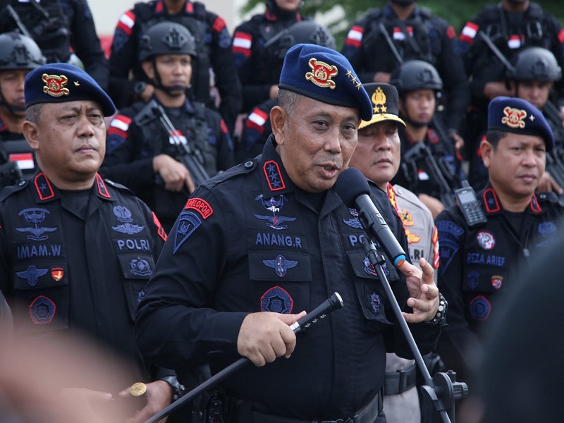 20 Personel Terbaik Korps Brimob Dikirim ke Dubai
