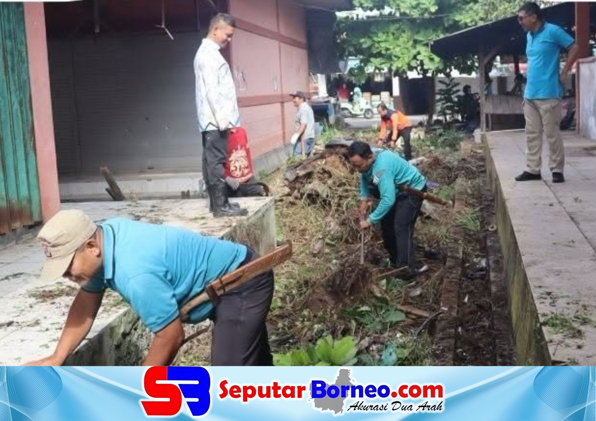 Wabup Katingan Pimpin Aksi Gotong Royong, Gerakan Kasongan BERIMAN Perkuat Budaya Bersih