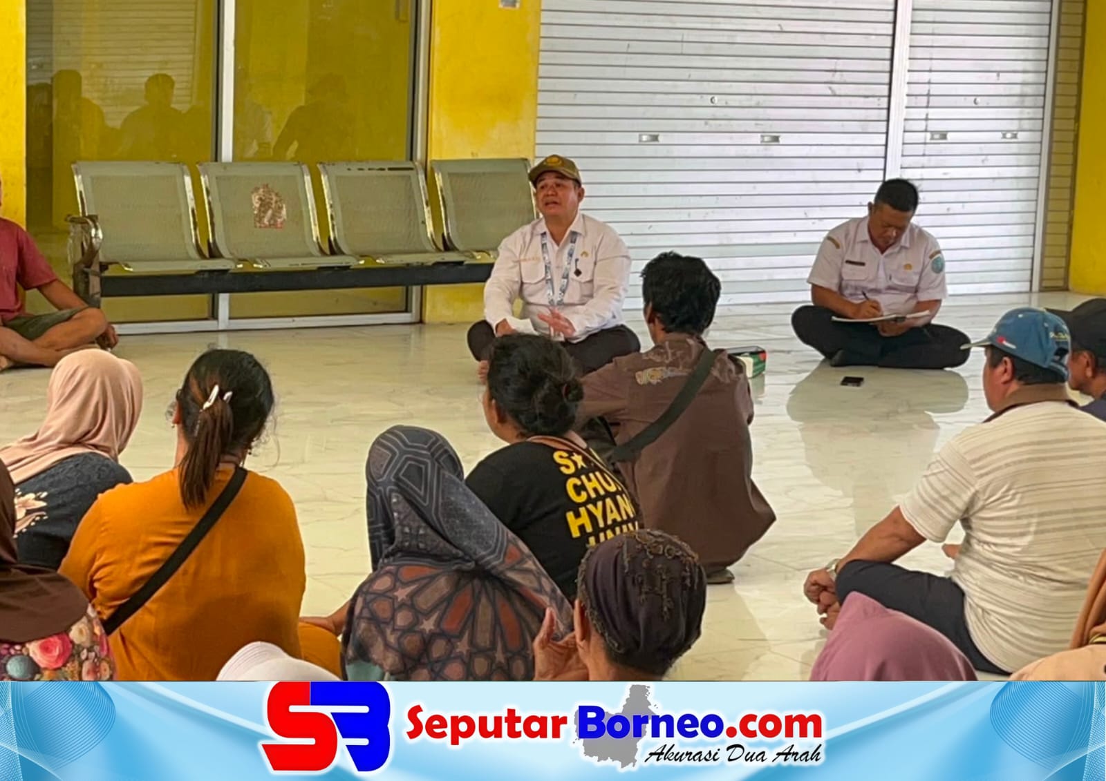 Kadis Hendroplin Temui Pedagang Pasar Subuh, Pedagang Diminta Laporkan Oknum Nakal