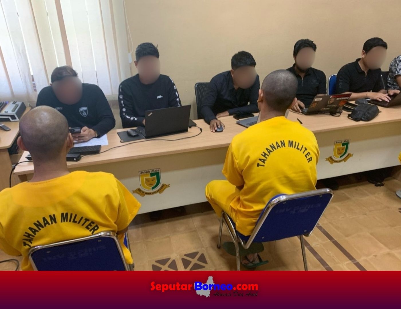 Pemeriksaan oknum TNI yang diduga menjual senjata api ke KKB. (FOTO:POLRI)