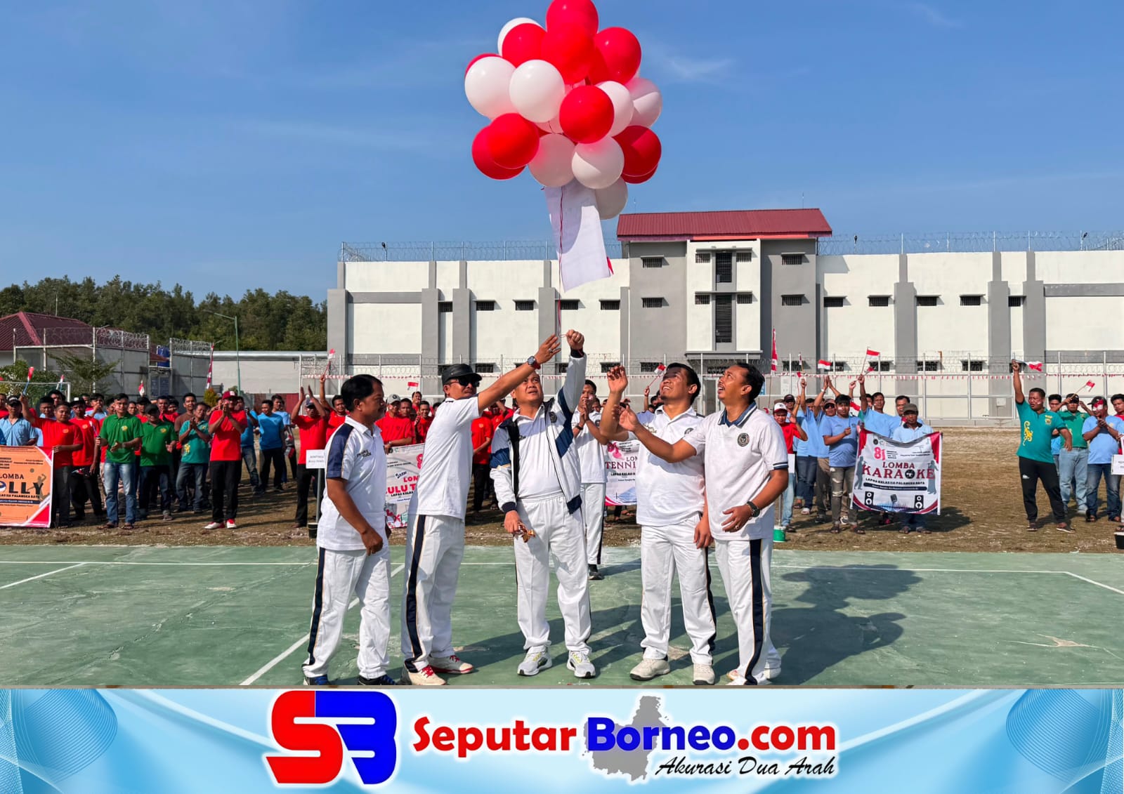 Menggelorakan Semangat Kemerdekaan, Lapas Palangka Raya Buka Pekan Olahraga HUT RI Ke-81