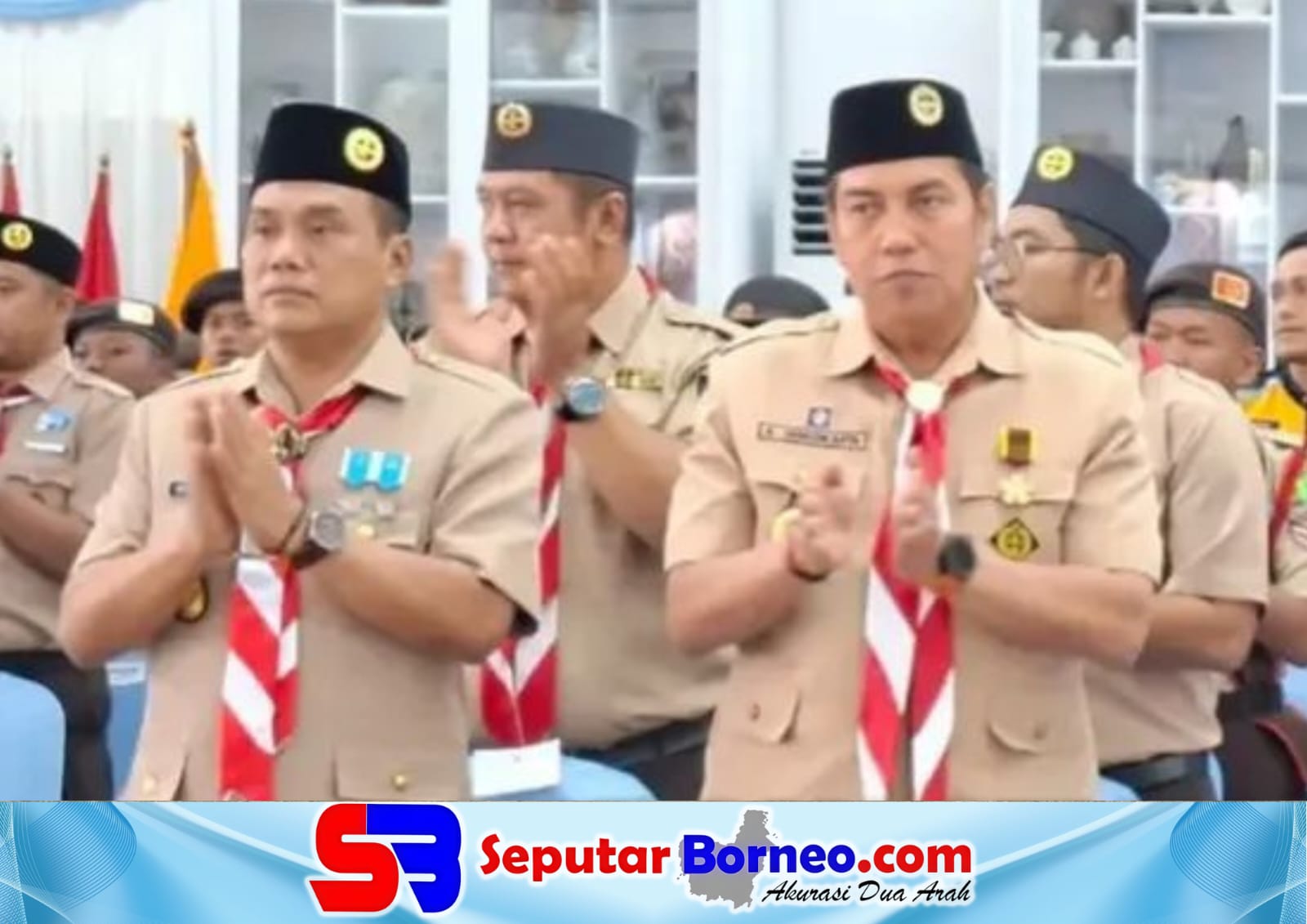 Wawali Palangka Raya Hadiri Pelepasan Kontingen Pramuka Kalteng ke Jamnas XII
