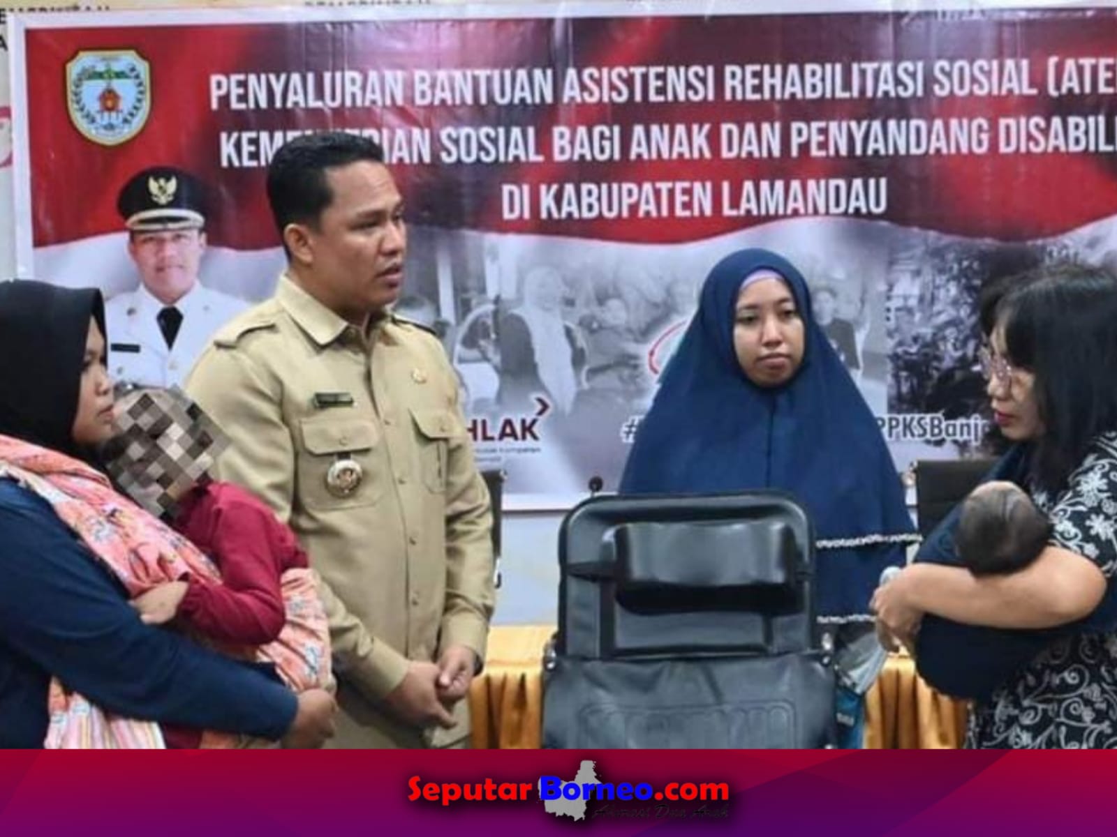 Bupati Lamandau Peduli Anak dan Penyandang Disabilitas