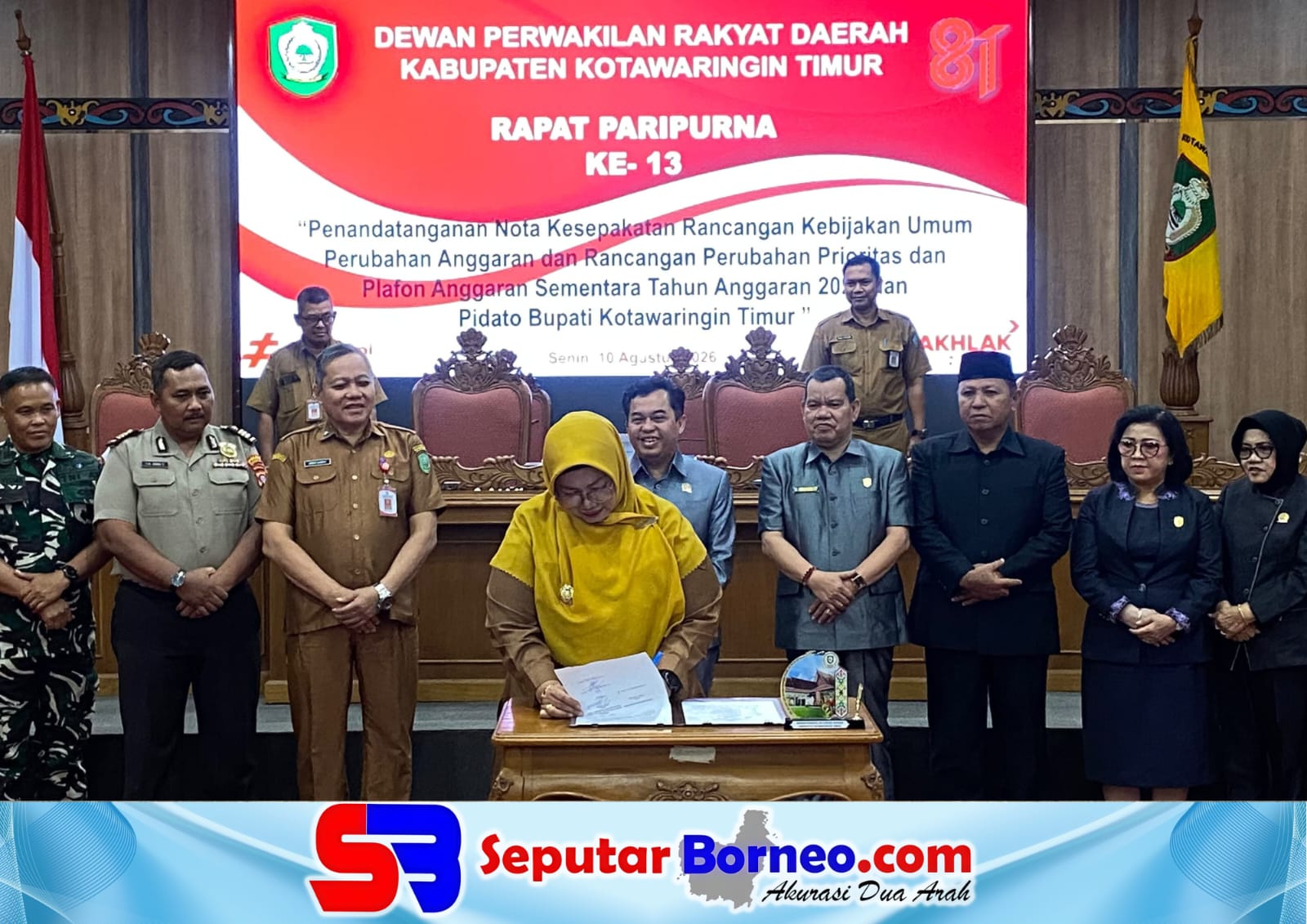 Belanja Kotim Naik Rp 90 Miliar, Defisit APBD 2026 Capai Rp 96 Miliar