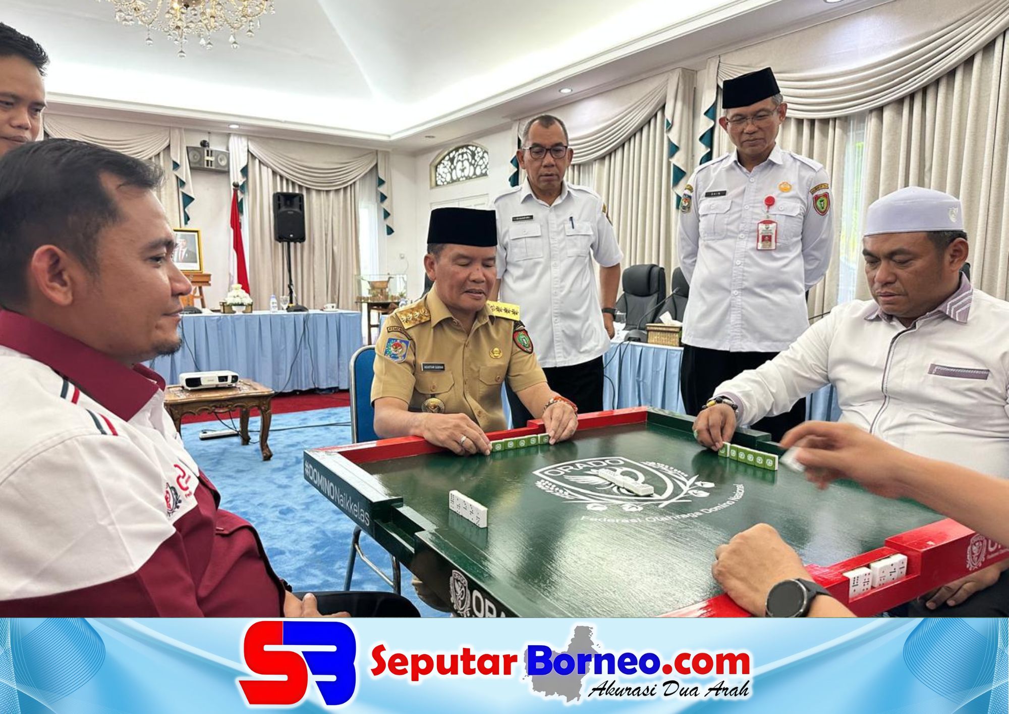 Domino Gubernur Kalteng Cup 2026 Jadi Ajang Adu Strategi dan Silaturahmi
