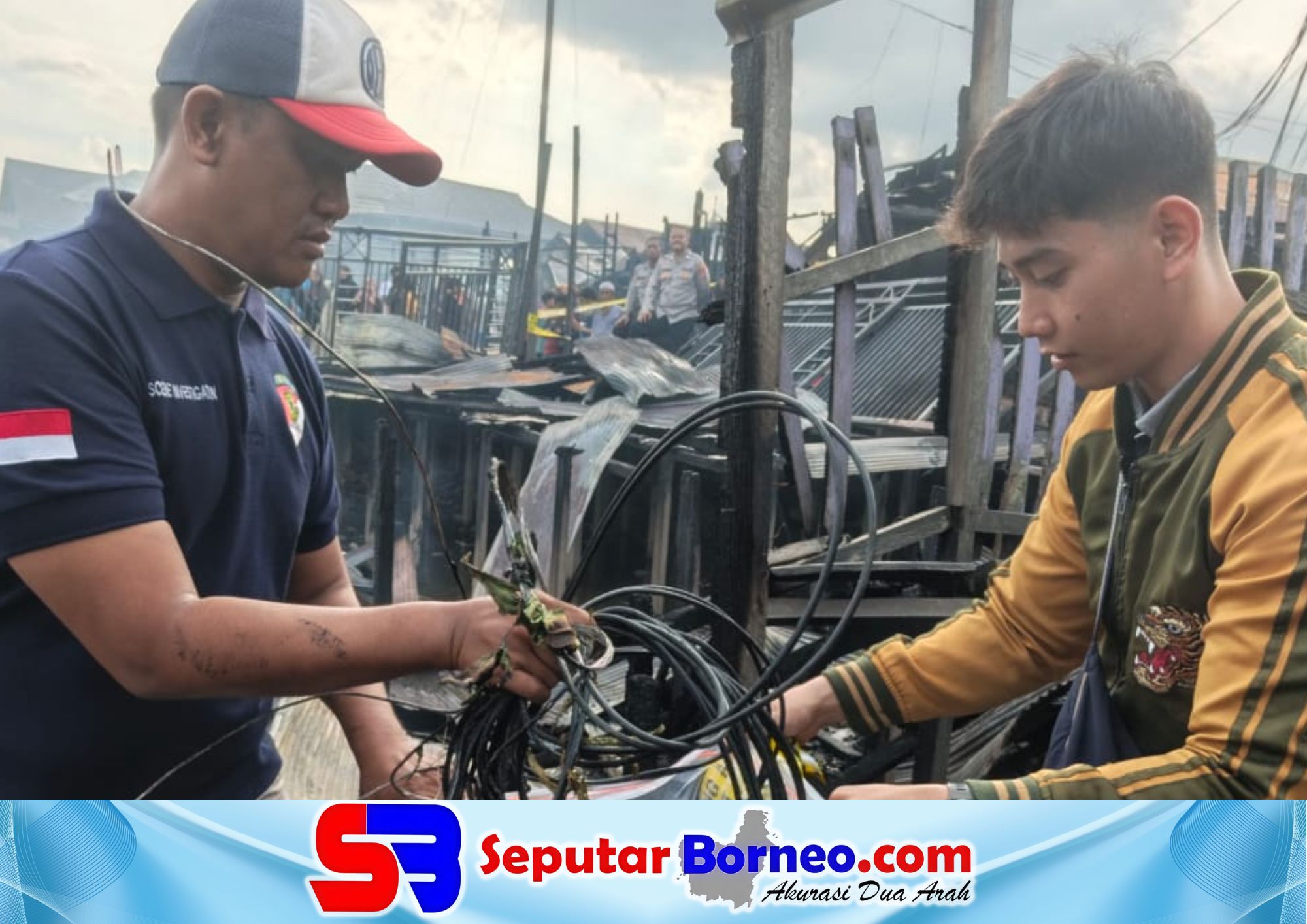 36 Bangunan di Pahandut Ludes Terbakar, Polisi Selidiki Penyebab Kebakaran