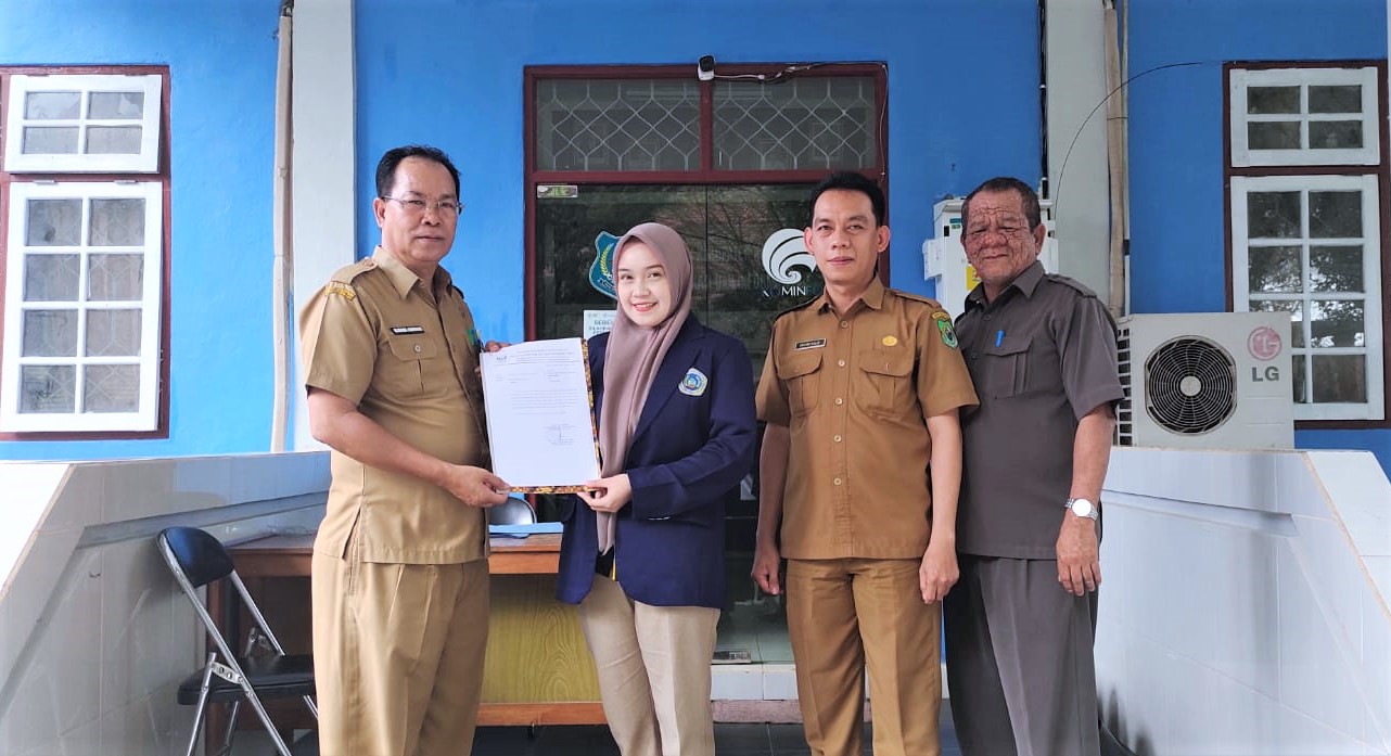 Diskominfo Kapuas Terima Mahasiswi PKL dari Uniska Banjarmasin